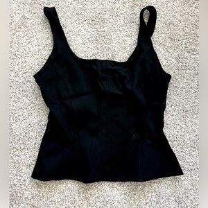 a new day Black Corset Tank Top Size XS